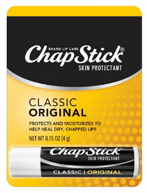 Chapstick Regular Blister Card, 0.15 Ounces, 12 per box, 12 per case