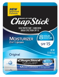 Chapstick Lip Moist Blister Card 12 Count, 0.15 Ounces, 12 per box, 12 per case