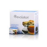 Revolution Tea Tea English Breakfast Black, 30 Count, 4 per case
