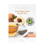 Revolution Tea Tea Sweet Ginger Peach Black, 20 Count, 6 per case