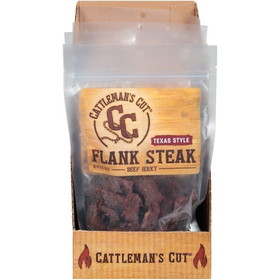 Cattlemen's Cut Flank Steak Texas Style, 9 Ounces, 6 per case