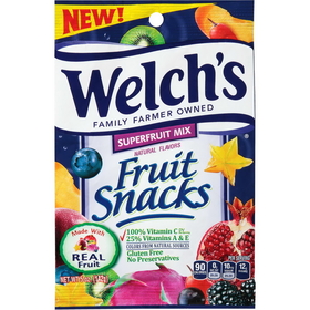 Welch's Super Fruit Mix Fruit Snack, 5 Ounces, 12 per case