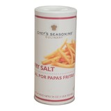 Chefs Seasoning Fry Salt Cannister, 24 Ounces, 12 per case