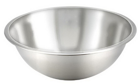 Winco Economy Stainless Steel Mixing Bowl, 1 Each, 1 per case