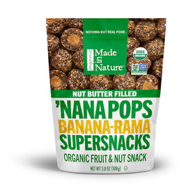 Made In Nature Organic Fruit And Nut Banana Pops, 1 Each, 6 per case