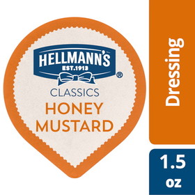Hellmann'S Classics Dip Bowls Honey Mustard Dressing 1.5 Oz Pack Of 108 1.5 Ounce - 108 Per Case