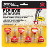 Bar Maid Fly-Bye Tap Cap Brush, 6 Count, 6 per case