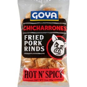 Goya Chicharrones Hot & Spicy 12/3 Oz
