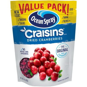 Ocean Spray Craisins Original, 24 Ounces, 8 per case