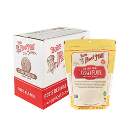 Bob's Red Mill Natural Foods Inc Gluten Free Cassava Flour, 20 Ounces, 4 per case
