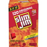 Slim Jim Original Flavor Snack Sticks Gravity Feed, 0.28 Ounces, 2 per case