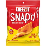 Cheez-It Snap'D Double Cheese Crackers 2.2 Ounces Per Pack - 6 Per Case