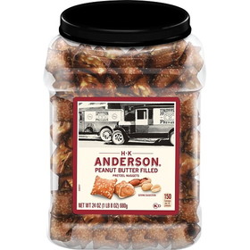 H.K. Anderson Peanut Butter Pretzels, 24 Ounces, 8 per case