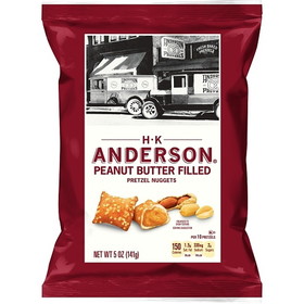 H.K. Anderson All Natural Peanut Butter Nugget Pretzels, 5 Ounces, 12 per case