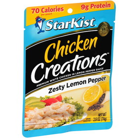 Starkist Chicken Creations Lemon Pepper, 2.6 Ounces, 12 per case