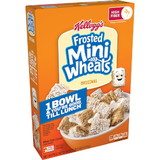 Kellogg's Mini Wheats Bite Size Frosted Cereal, 18 Ounces, 16 per case