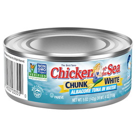 Chicken Of The Sea Tuna Ckw/Wtr, 5 Ounces, 24 per case