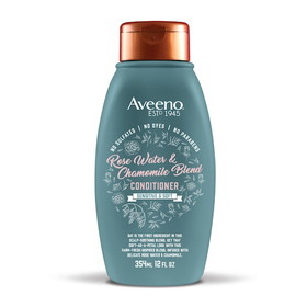 Aveeno Rosewater &amp; Chamomile Blend Conditioner, 354 Milileter, 4 per case
