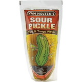 Van Holten's Large Sour Pickle Individually Packed In A Pouch, 1 Each, 12 per case