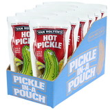 Van Holten's Jumbo Hot Pickle Hot & Spicy Individually Packed In A Pouch, 1 Each, 12 per case