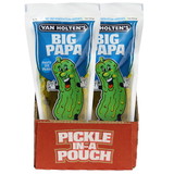 Van Holten'S Big Papa Dill Pickle Individually Packed In A Pouch 1 Per Pouch - 12 Per Case