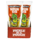 Van Holten'S King Size Sour Sis Pickle Individually Packed In A Pouch 1 Per Pouch - 12 Per Case