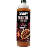 Herdez Roja Taqueria Street Sauce, 9 Ounces, 8 per case
