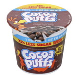 Cocoa Puffs 25% Less Sugar Cereal, 2 Ounce, 60 per case