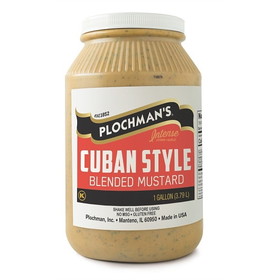 Plochman's Cuban Mustard, 1 Gallon, 2 per case