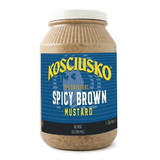 Plochman's Kosiusko Spicy Brown Mustard, 1 Gallon, 2 per case