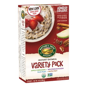 Nature's Path Hot Oatmeal Variety Pack, 14 Ounces, 6 per case