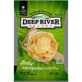 Deep River Snacks Kettle Potato Chip Zesty Jalapeno, 1 Ounces