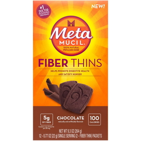 Metamucil Chocolate Wafer, 12 Count, 4 Per Case