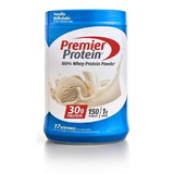 Premier Protein 100% Whey Powder Vanilla, 23.3 Ounce, 4 Per Case