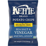 Kettle Potato Chip Sea Salt Vinegar 9/13Z