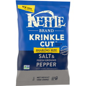 Kettle Chip Salt N Pepper Krinkle Cut 9C/13Z