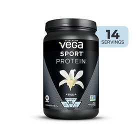 Vega Sport Protein Vanilla Tub, 20.4 Ounces, 6 per case