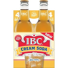 Ibc Cream Soda With Sugar Glass Bottle, 48 Fluid Ounces, 6 per case