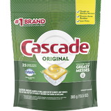 Cascade Cascade Action Pacs Lemon Scent, 13.5 Ounces, 5 per case
