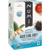 Numi Aged Earl Grey Black Tea, 18 Count, 6 per case