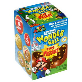 Wonder Ball Prize Mario 12-10-1 Ounce