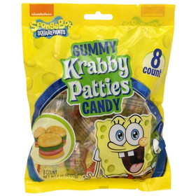 Frankford Candy Krabby Patty Regular Bag, 2.54 Ounces, 12 per case