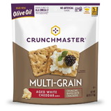 Crunchmaster Multi-Grain Crackers White Cheddar Case
