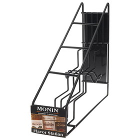 Monin 4 Bottle Wire Rack Display, 1 Each, 1 per case
