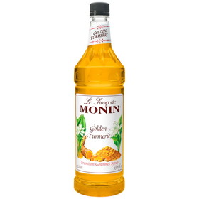 Monin Golden Turmeric Syrup, 1 Liter, 4 per case