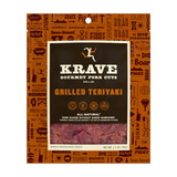 Krave Gourmet Grilled Teriyaki Pork Cuts, 2.7 Ounces, 8 per case