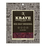 Krave Sea Salt Beef Cuts, 2.7 Ounces, 8 per case