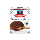 Daelmans Jumbo Chocolate Stroopwafel Box 10.23 Ounce - 8 Per Case