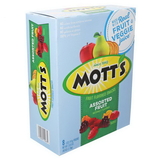 Mott's Assorted Fruit Flavored Snacks, 40 Ounces, 6 per case