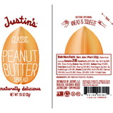 Justin's Classic Peanut Butter, 1.15 Ounces, 6 per case